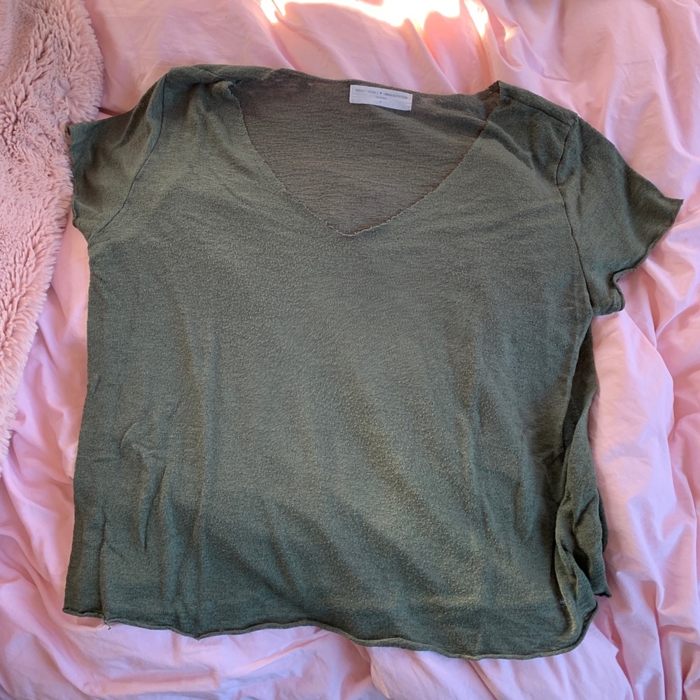 Urban Outfitters Project Social T V-Neck Tee